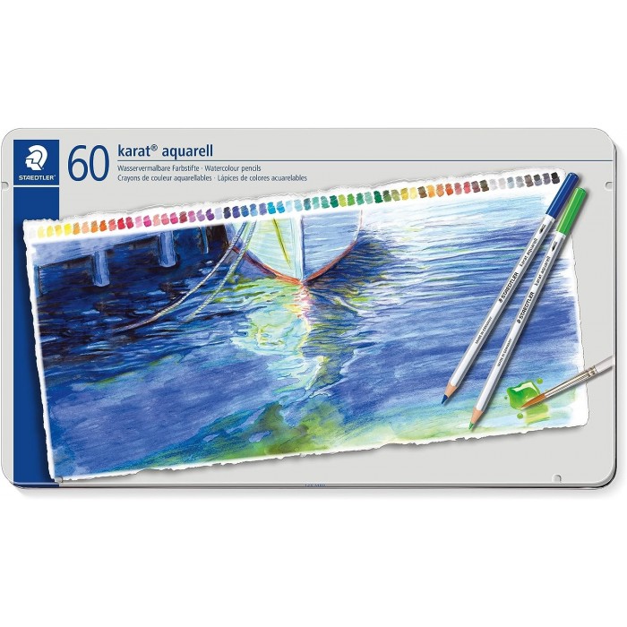 karat aquarell kleurpotlood - set 60 
