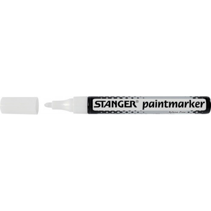 Paintmarker, M, 1 - 4 mm white/weiss 