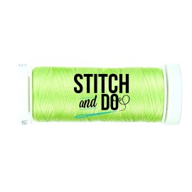Avocado Green Linen Embroidery Thread Stitch and Do