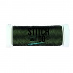 Pine Green Linen Embroidery Thread Stitch and Do