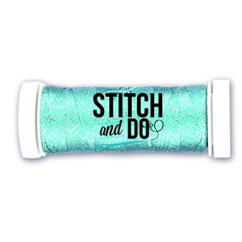 Turquoise Sparkles Thread Stitch and Do 