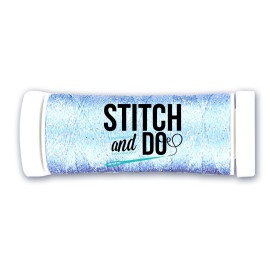 Soft Blue Sparkles Thread Stitch and Do 