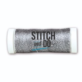 Stitch and Do Sparkles Embroidery Thread - Steel