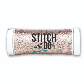 Stitch and Do Sparkles Embroidery Thread - Multicolor Red