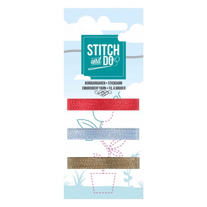 Nr. 58 Mini borduurgarenkaart Stitch and Do