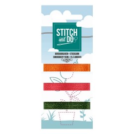 Nr. 59 Mini borduurgarenkaart Stitch and Do