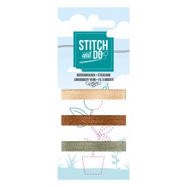 Nr. 65 Mini borduurgarenkaart Stitch and Do