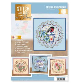 Stitch and Do on Colour 008 - Jeanine's Art - Christmas Birds