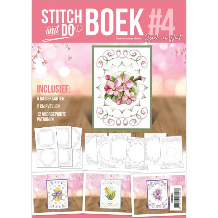 Nr. 4 Flowers Stitch and Do Book