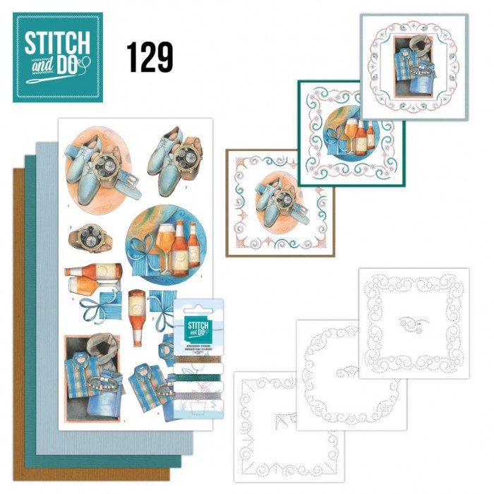 Nr. 129 Gifts for Men by Jeanine's Art voor Stitch and Do