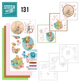Nr. 131 Birds and Blossom by Jeanine's Art for Stitch and Do
