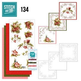 Nr. 134 A Touch of Christmas by Precious Marieke voor Stitch and Do