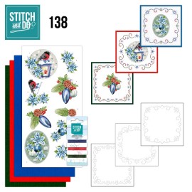 Nr. 138 Christmas Flowers by Jeanine's Art for Stitch and Do