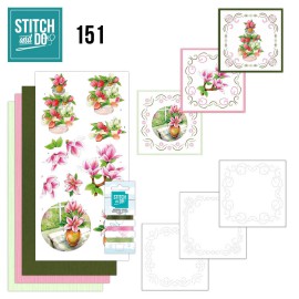 Nr. 151 Welcome Spring by Jeanine´s Art for Stitch and Do