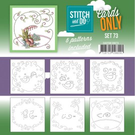 Nr. 73 4K Cards Only Stitch and Do