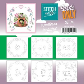 Nr. 74 4K Cards Only Stitch and Do