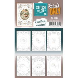 Nr. 6 A6 Cards Only Stitch and Do