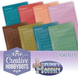 Nr. 9 Creative Hobbydots Stickerset Funky Hobbies by Yvonne Creations