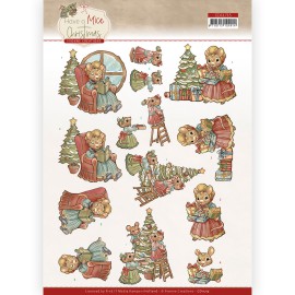 3D Cutting Sheet - Yvonne Creations - Have a Mice Christmas - Decorating