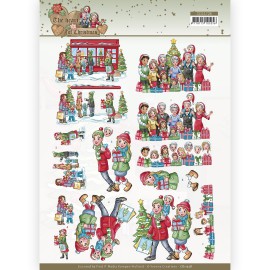3D Cutting Sheet - Yvonne Creations - The Heart of Christmas - Shopping