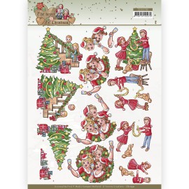 3D Cutting Sheet - Yvonne Creations - The Heart of Christmas - Celebrating