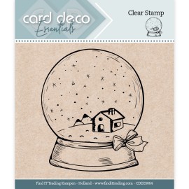 Card Deco Essentials - Clear Stamps - Globe