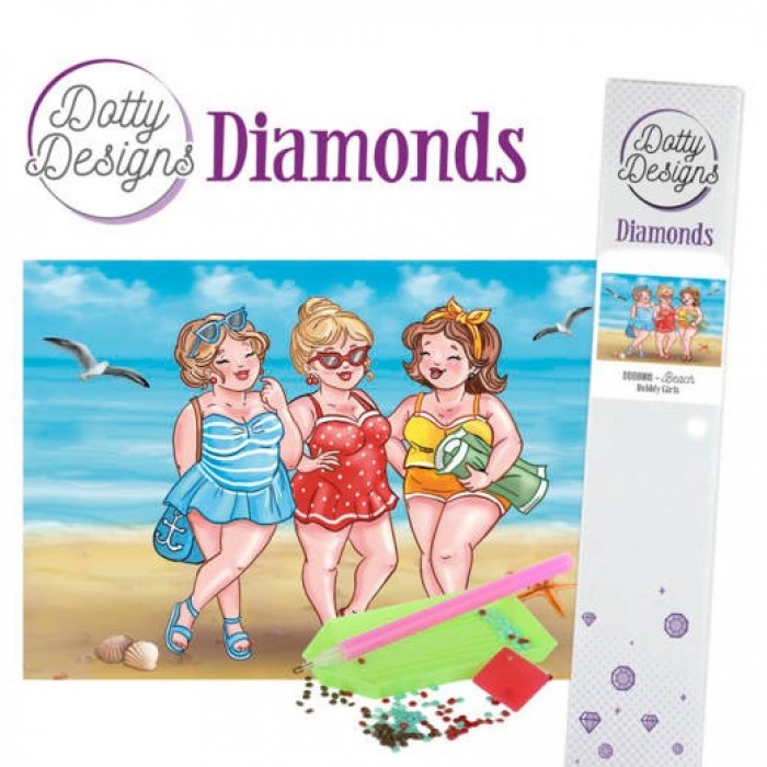 Strand Bubbly Girls by Yvonne Creations for Dotty Designs Diamonds