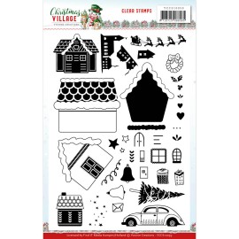 Clear Stamps Christmas Village by Yvonne Creations
