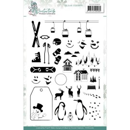 Clear Stamps Wintertime by Yvonne Creations
