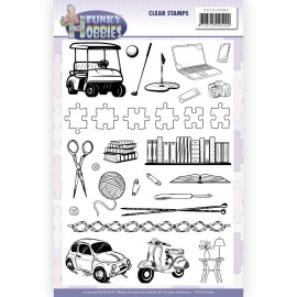 Clear Stamps Funky Hobbies by Yvonne Creations