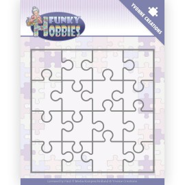 Puzzle - Funky Hobbies Cutting Dies by Yvonne Creations
