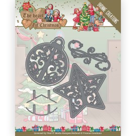Dies - Yvonne Creations - The Heart of Christmas - Twinkling Decorations