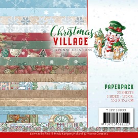 Paperpack Christmas Village by Yvonne Creations