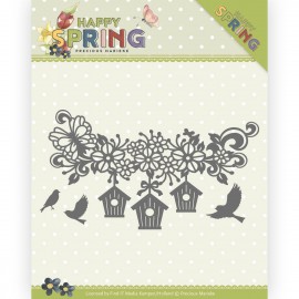 Dies - Precious Marieke - Happy Spring - Happy Birdhouses