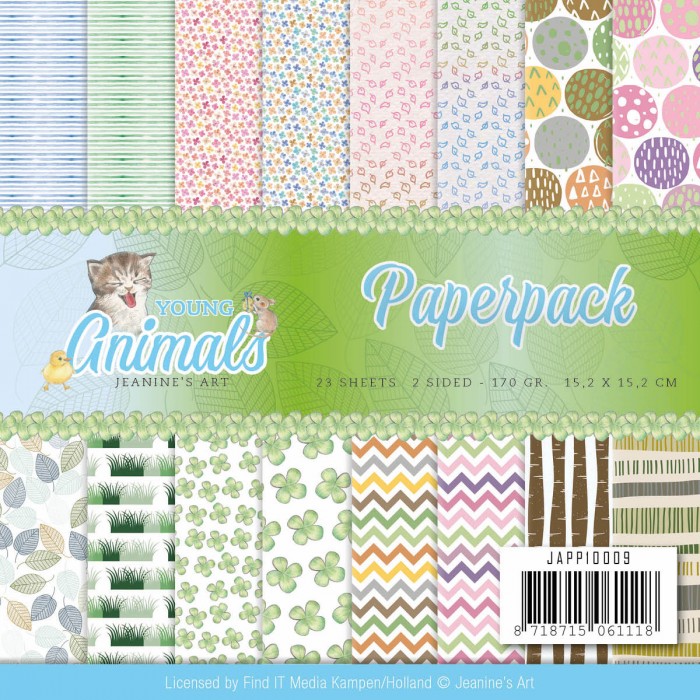 Paperpack - Jeanine's Art - Young Animals