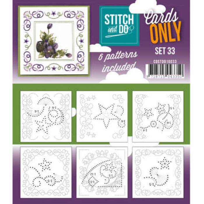 Stitch & Do - Cards only - Set 33
