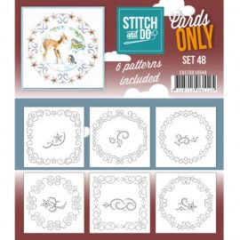 Nr. 48 Cards only for Stitch and Do