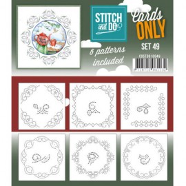 Nr. 49 Cards only for Stitch and Do