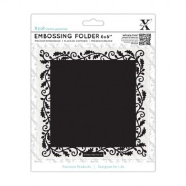 6 x 6 Embossing Folder - Oak Border