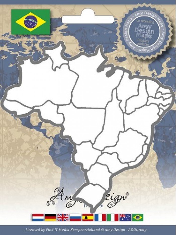 Die - Amy Design - Maps - Brazil