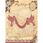 Die - Amy Design - Vintage Christmas Collection Die - Doves with Sash