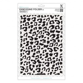 A4 Embossing Folder - Leopard Print