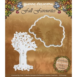 Die - Yvonne Creations - Fall Favourites - Seasonal Tree