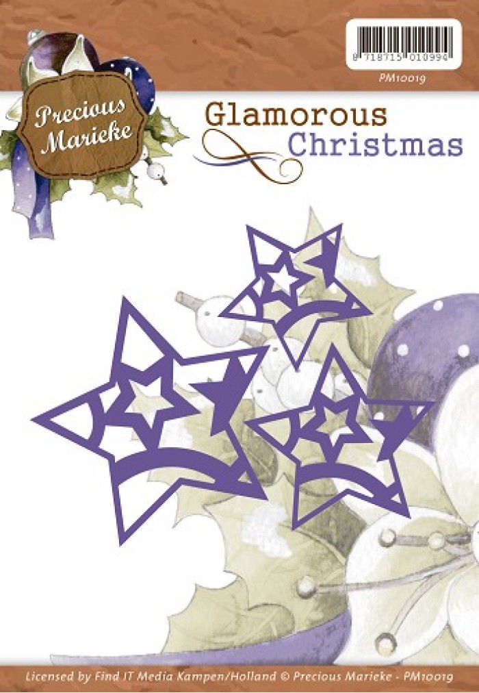 Die - Precious Marieke - Glamorous Christmas - Stars