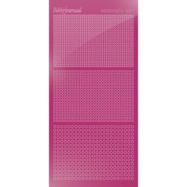 Hobbydots sticker - Mirror Pink