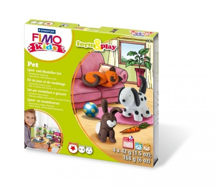 Fimo kids Form&Play Huisdieren