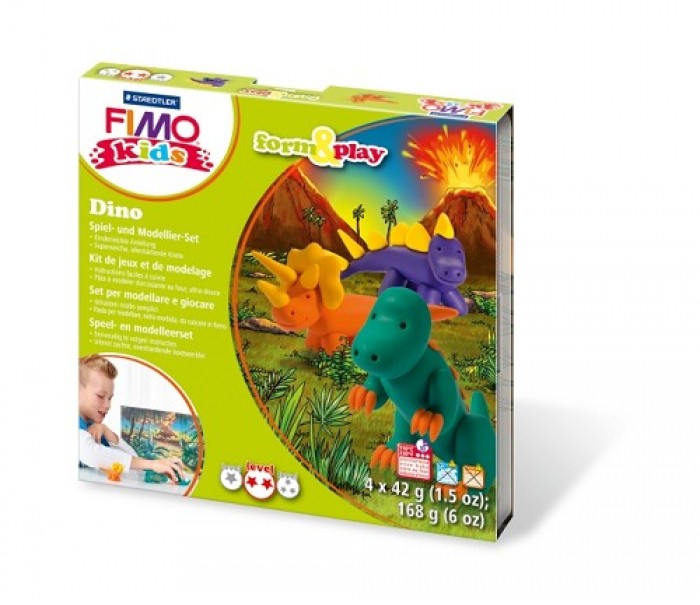 Fimo kids Form and Play Dino