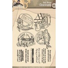 It's a Man's World - Clear Stamp - Amy Design