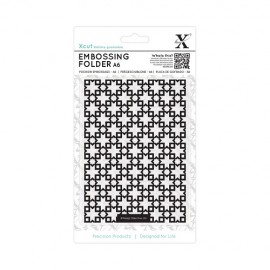 A6 Embossing Folder - Moroccan Star Tiles