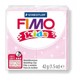 Fimo kids boetseerklei 42 g lichtrose
